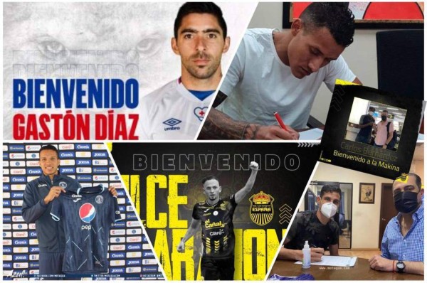 Real España y Olimpia mueven el mercado: los únicos fichajes confirmados hasta el momento en Liga Nacional