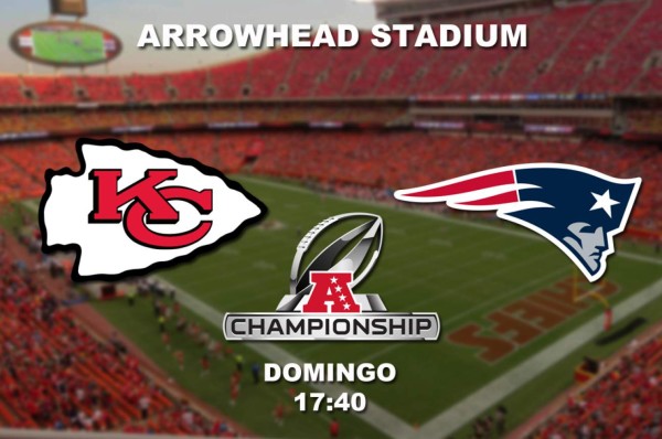Chiefs VS Patriots, final de la Conferencia America
