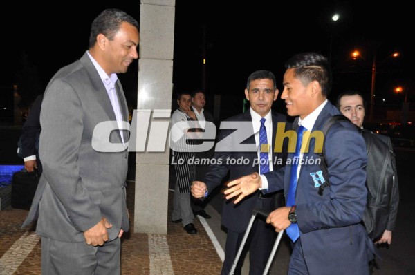 La Selección de Honduras ya está en Brasil