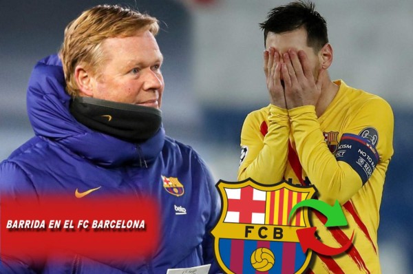 Barcelona pasará la escoba tras otro nuevo ridículo en Champions: las 12 bajas que anunciaría el club catalán