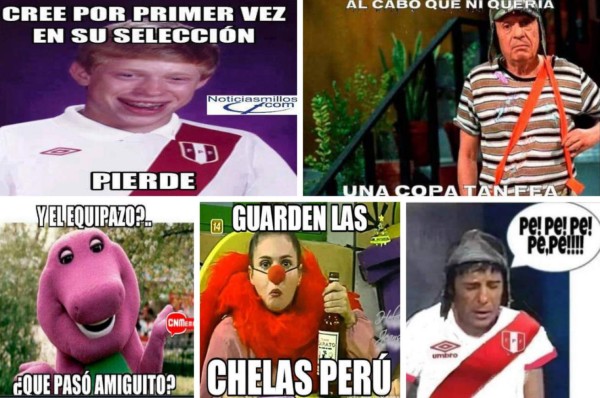 Perú, la víctima favorita de los memes tras agónico empate ante Honduras en los Panamericanos&nbsp;&nbsp;