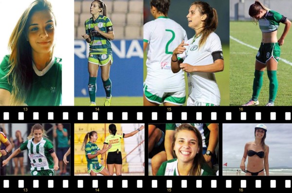 Djenifer Becker, la futbolista perfecta, es una muñeca y brillante en la cancha