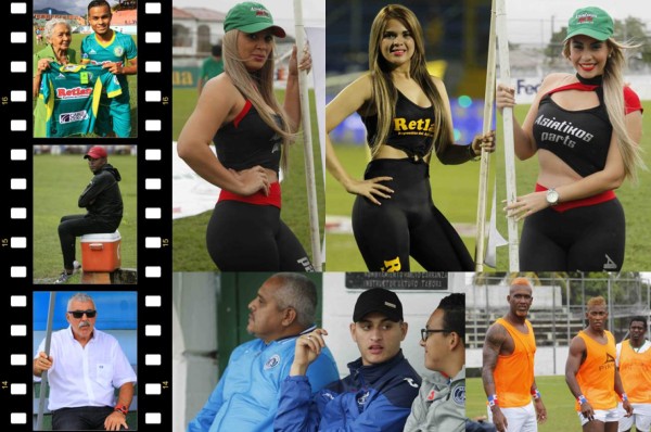 Imágenes que no se vieron por televisión de la jornada inaugural de la Liga