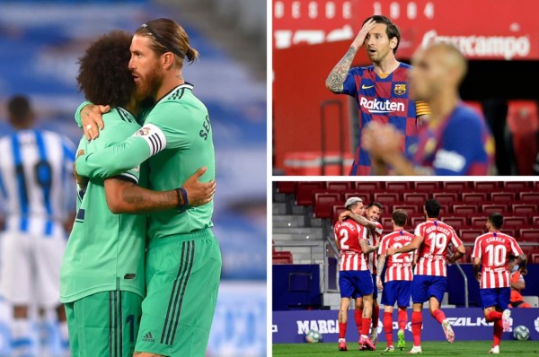 Así se puso la tabla de posiciones de España tras el gane del Real Madrid ante Real Sociedad