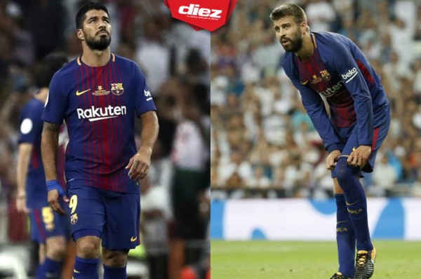 ¡Malas noticias! Reporte médico de Luis Suárez y Gerard Piqué