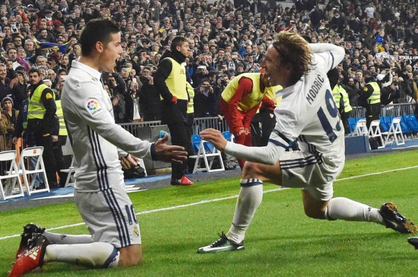 James Rodríguez guía al triunfo al Real Madrid en Copa del Rey