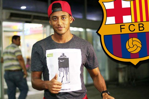 El número que Barcelona B le asignó al hondureño 'Choco' Lozano