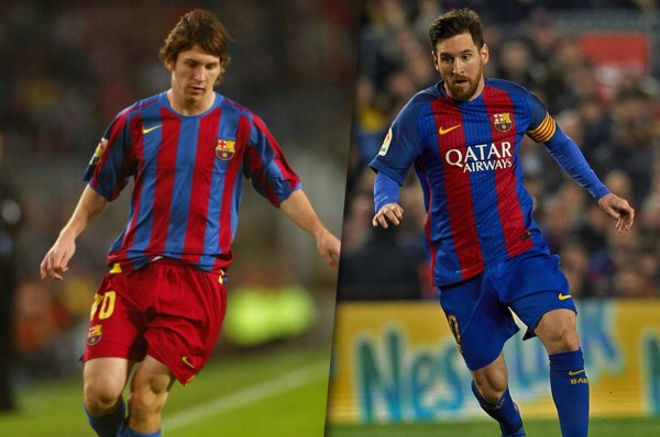 Fotos inéditas: Los cambios físicos de los famosos futbolistas internacionales