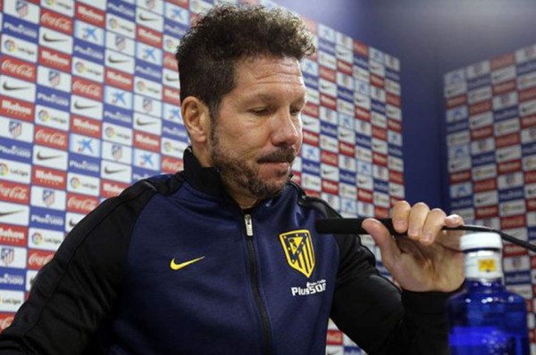 'Cholo' Simeone habla sobre detención de jugador del Atlético de Madrid