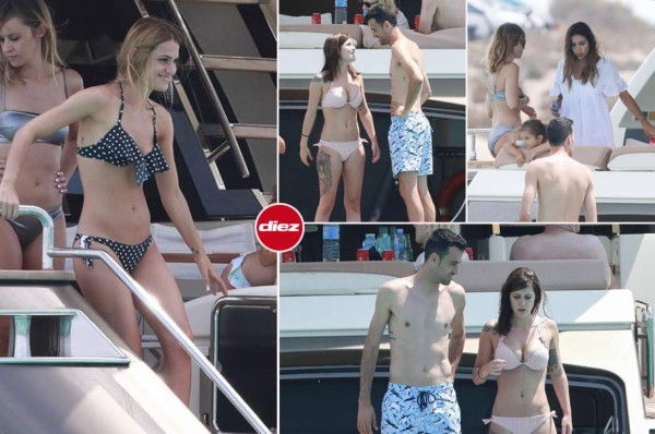 Fotos: Crack del Barcelona es captado disfrutando en Ibiza... ¡con tres bellezas!