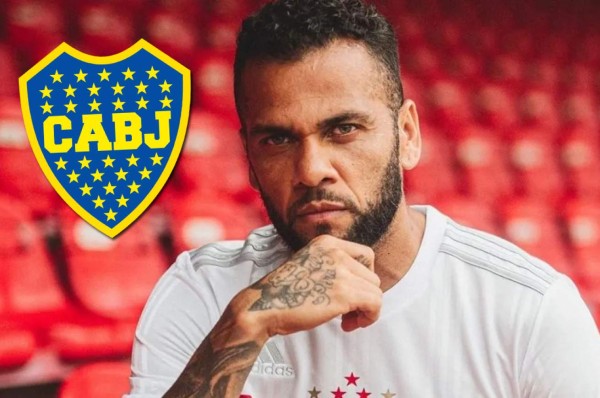 Dani Alves: 'No estaría mal retirarme en Boca Juniors, todo saben el cariño que le tengo'