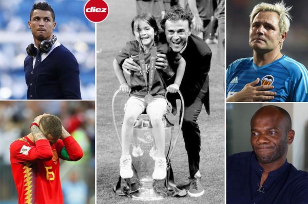 Los mensajes para Luis Enrique tras la muerte de su hija: ''Míster, lo siento en el alma''