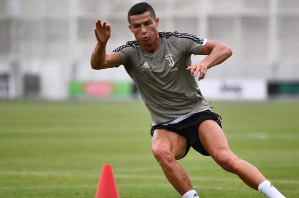 Cristiano Ronaldo se entrenó y si jugaría ante el Ajax por la Champions