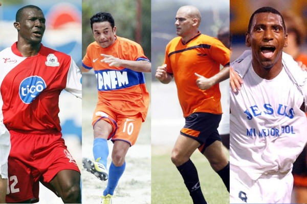 Grandes futbolistas que se retiraron jugando en la Segunda División de Honduras