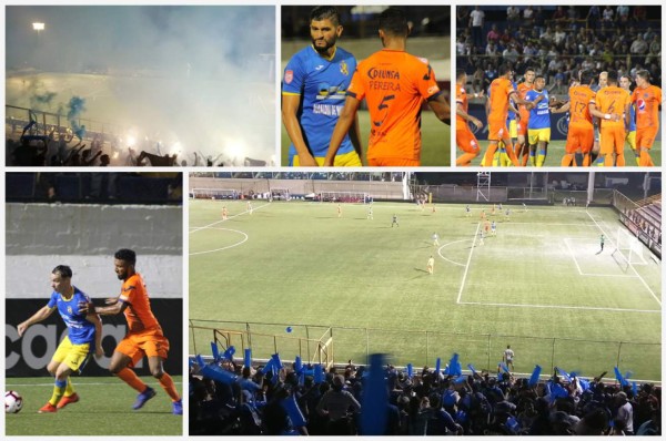 NO VISTE EN TV: Fiesta Azul en las gradas, bronca y celebraciones en Nicaragua