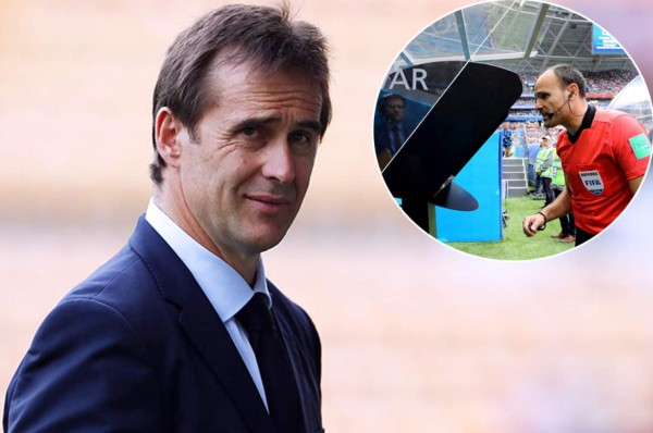 Lopetegui sobre el VAR: 'Ayuda a que las decisiones dudosas tengan más luz'