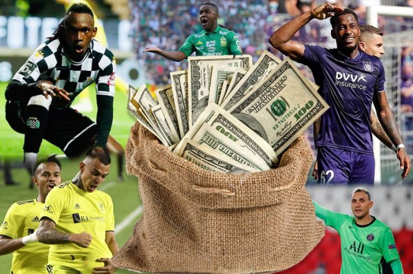 TOP: Los 10 futbolistas centroamericanos con el mejor valor en 2021; solo hay cuatro hondureños