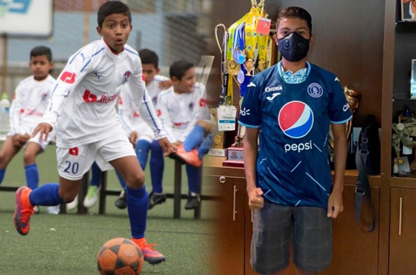 Motagua le arrebató a Olimpia a Led Mena, la joyita formada en su cantera y era conocido como el pequeño 'Matador'