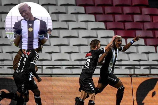 Bryan Róchez se va en blanco en el empate del Nacional ante Rio Ave y corta su racha goleadora