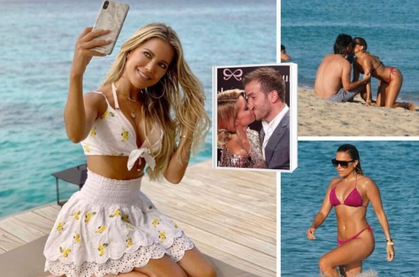 Feliz sin el crack: La espectacular exmujer de Van der Vaart fue cazada de vacaciones en Miami