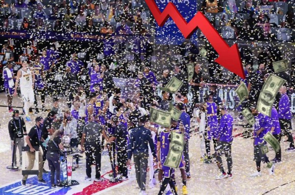 La NBA podría perder hasta el 40% de ingresos si la nueva temporada se desarrolla sin espectadores