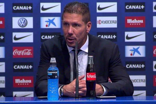 Diego Simeone: ''Nunca voy a dirigir al Real Madrid''