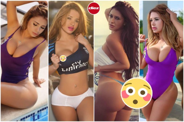 BELLEZA: Mirtha Sosa subió la temperatura en el triunfo del Real Madrid contra Girona