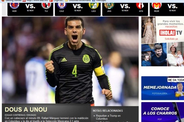 'Adiós fantasmas', 'El tri congeló Columbus', la prensa de México vibra con triunfo ante Estados Unidos
