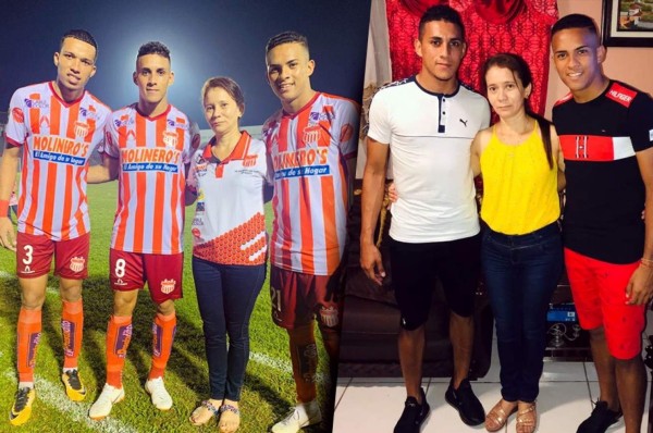 Doña Denia, una costurera que sacrificó su trabajo por cumplir el sueño de sus tres hijos futbolistas profesionales