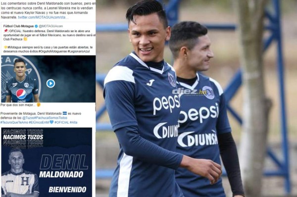 Así le dan la bienvenida en Pachuca al hondureño Denil Maldonado tras confirmarse su fichaje