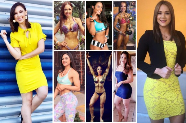 ¡Cuerpazos! Las presentadoras de TV que practican fisicoculturismo en Centroamérica