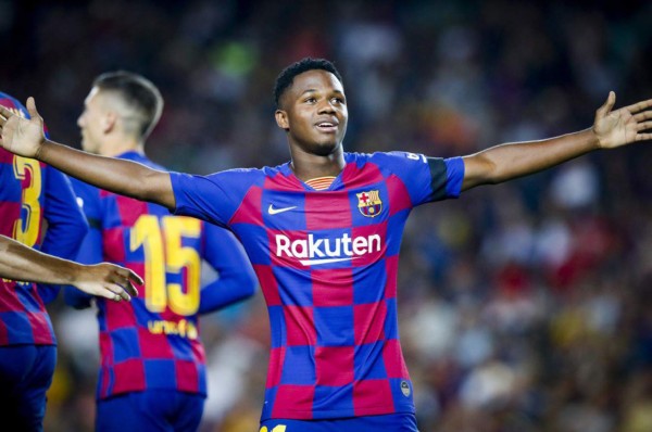 Su primer valor de mercado: El precio que tiene Ansu Fati, jugador de 16 años del Barcelona