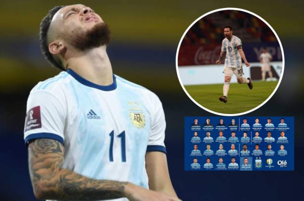CONFIRMADO: La controversial lista de convocados de Argentina para la Copa América 2021