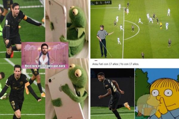 Los crueles memes hacen pedazos a Messi, Ansu Fati y Barcelona tras el triunfo sobre Celta