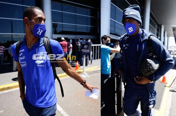 La Selección de Honduras arribó al país tras su gira por Europa donde enfrentó a Bielorrusia y Grecia