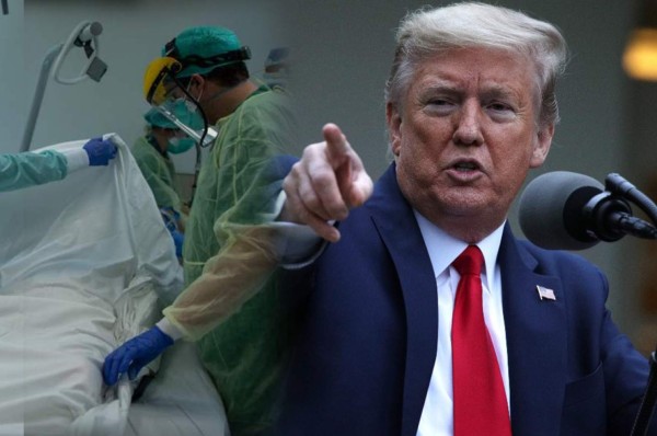 Donald Trump afirma que probablemente Estados Unidos 'pasó el pico' de contagios de coronavirus