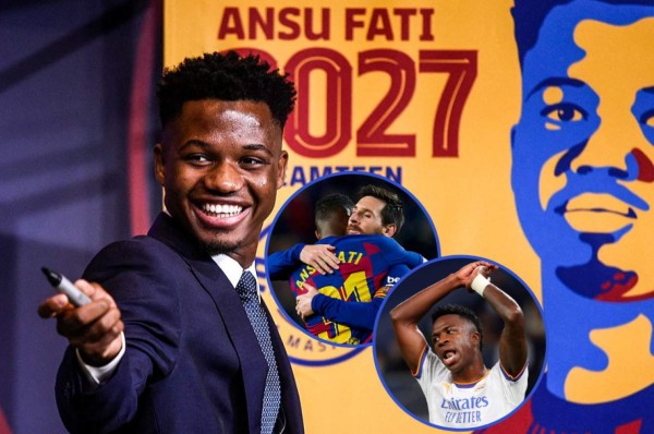 Ansu Fati se destapa: Su renovación con Barcelona, Real Madrid y lo que asegura de Messi