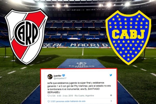 Viral: La impactante premonición de un aficionado de River y la final en el Bernabéu