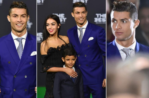 Cristiano Ronaldo y su novia Georgina Rodriguez deslumbran en premios The Best
