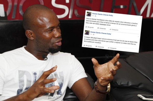 Los mensajes de Osman Chávez tras ser puesto transferible en Real España