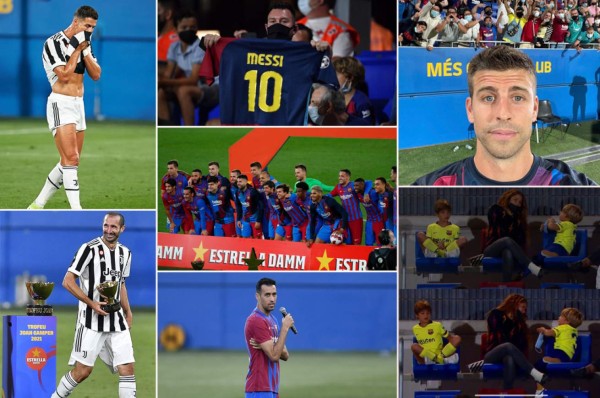 Abandona la premiación del Barcelona tras ser abucheado, los gestos de Cristiano y así fue captada Shakira