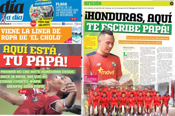 'Honduras aquí te escribe papá'. La carta de los panameños a la Bicolor