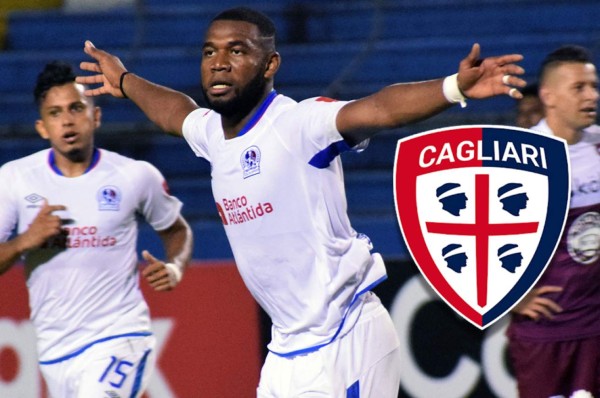 Cagliari de Italia estaría dispuesto a llevarse al hondureño Jorge Benguché, según prensa de Cerdeña