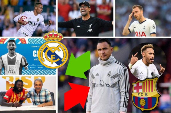 Última semana de fichajes: Siete contrataciones oficiales, nueva 'bomba” de Neymar y Keylor es noticia