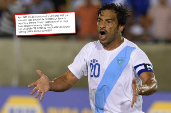 'Pescadito' Ruiz explota tras la dolorosa eliminación de Guatemala: ''Estoy partido, que mie*** esto''