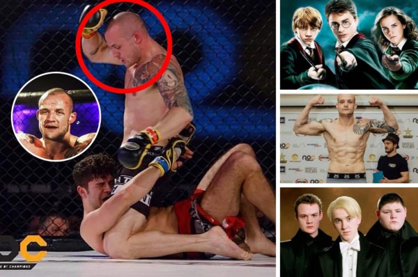 Transformación nunca antes vista: De ser actor de la película Harry Potter a luchador de la MMA