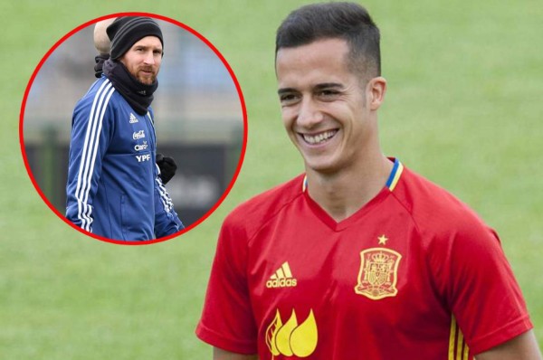 Lucas Vázquez: ''Queremos jugar con los mejores, y si está Messi mejor''