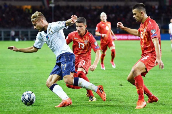 Una Italia gris no pasa del empate ante Macedonia y peleará repechaje