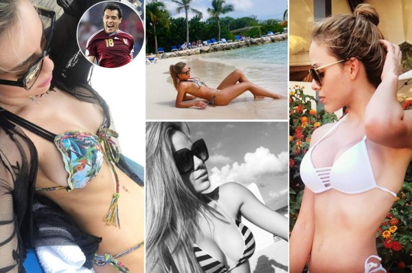 ¡Qué golazo! Máximo goleador de selección de Venezuela se casa con una exmiss