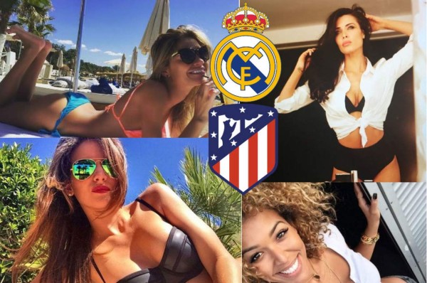 Explosivas novias: El otro duelo de la Supercopa de Europa entre Real Madrid y Atlético